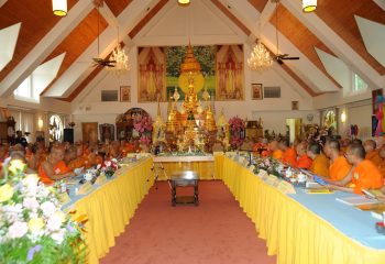 Phra Vidhetdhammarangsi (Luangta Chi)’s 88th Birthday Anniversary