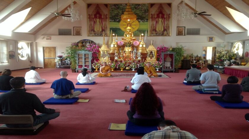 Meditation at Wat Thai D.C.