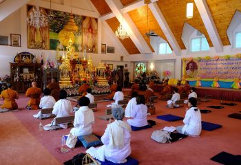 Open Dhamma practice for 93 Year of Luangta Chi
